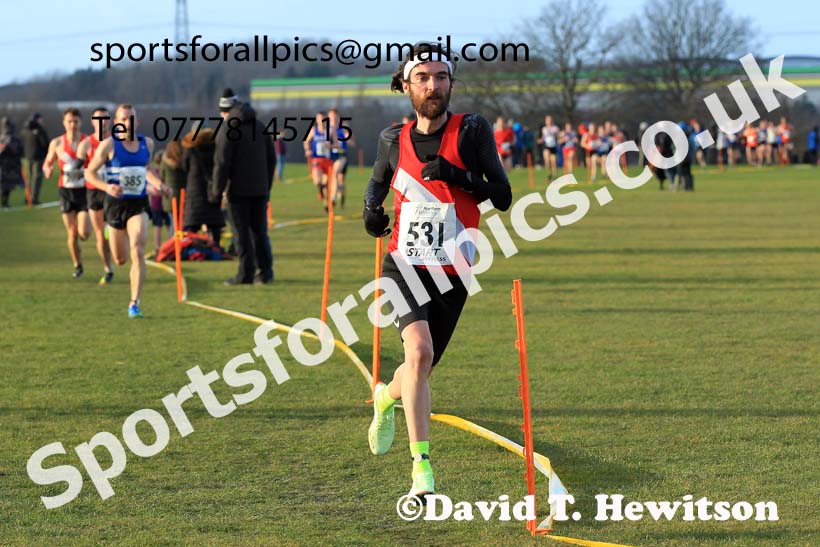 Senior mens 2022 Northern Cross Country Champs., Pontefract. Photo: David T. Hewitson/Sports for All Pics